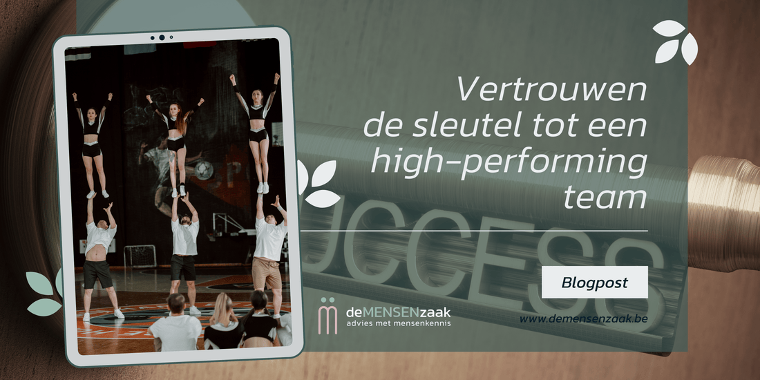 Waarom vertrouwen de sleutel is tot een high-performing team