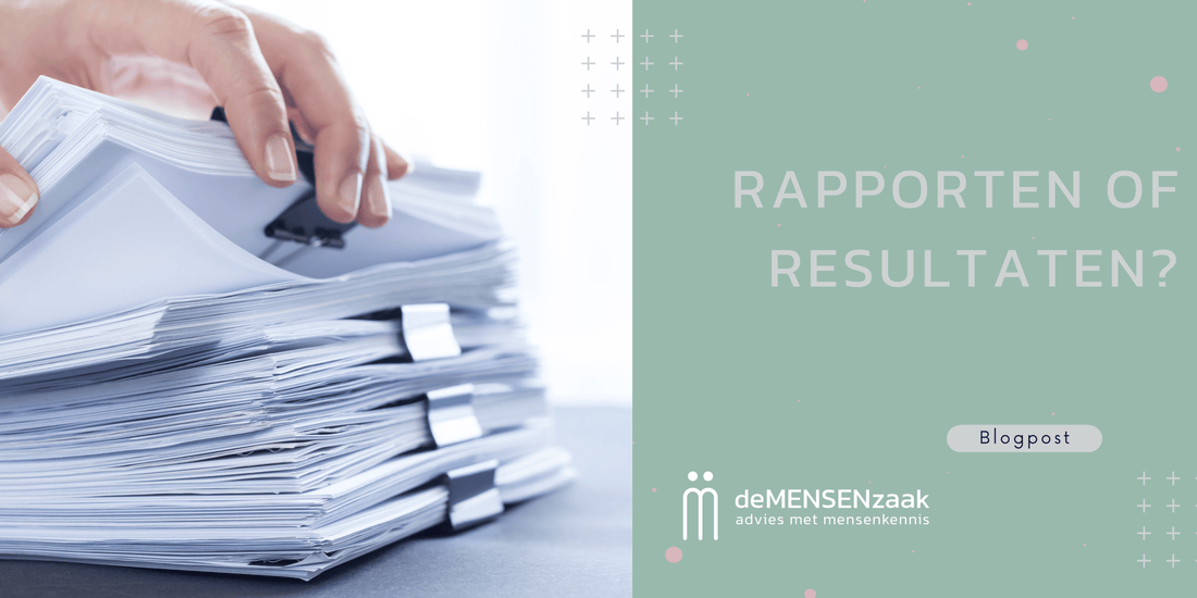 Verandering is geen rapport!