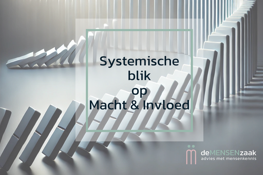 Systemische kijk op macht en invloed in organisaties.