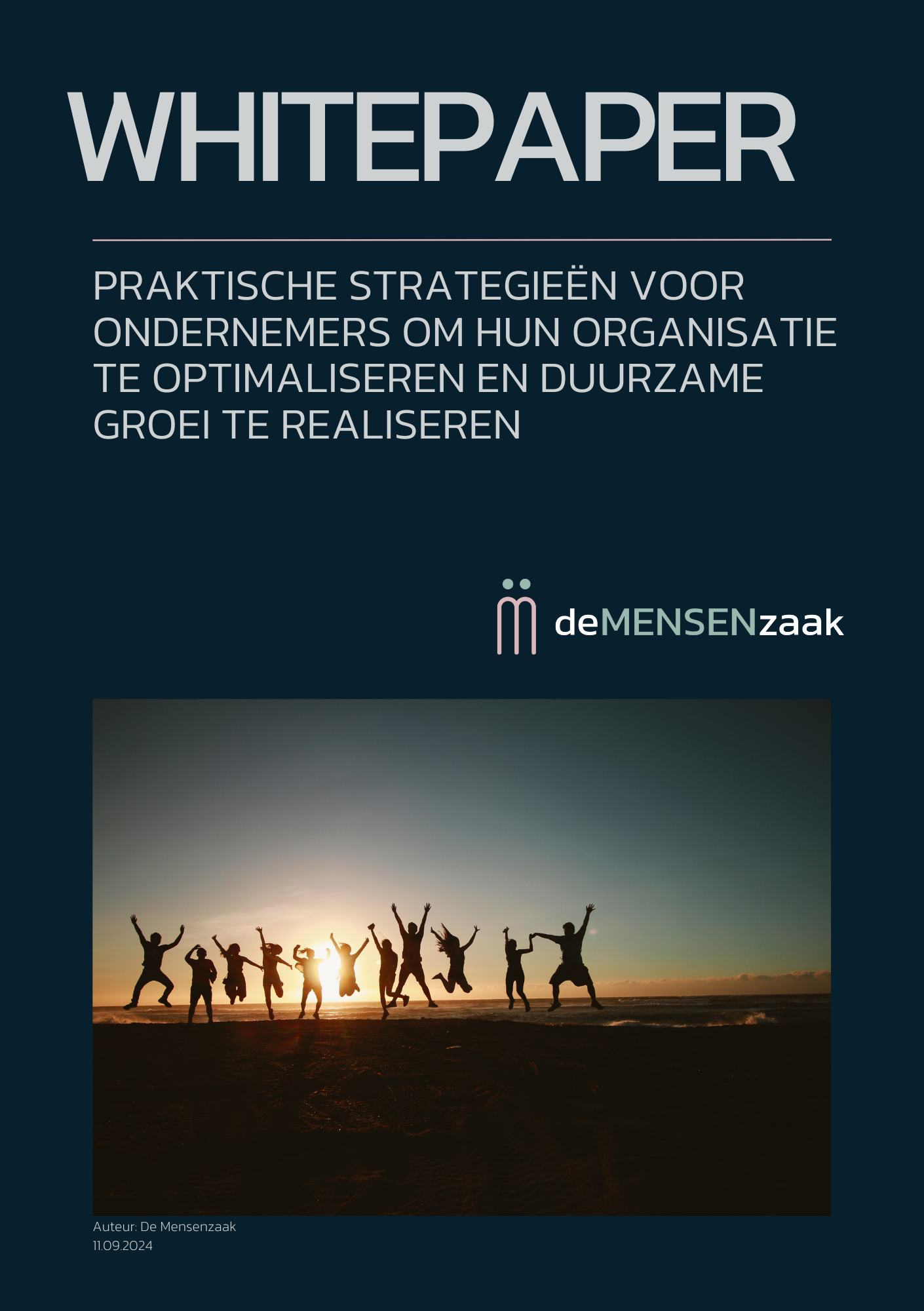 Whitepaper: "De 5 Sleutels tot Organisatorische Groei: Hoe je jouw bedrijf naar het volgende niveau tilt"