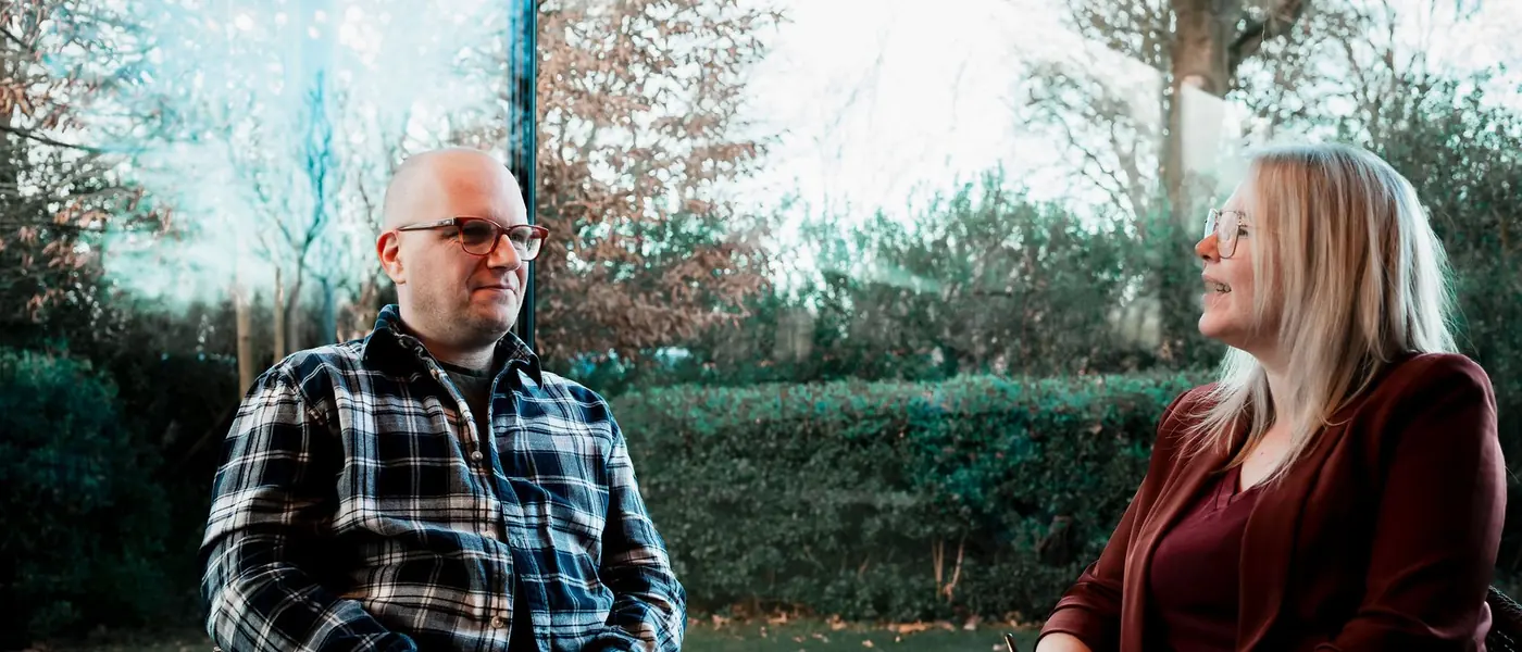 Jan en Wendy in gesprek
